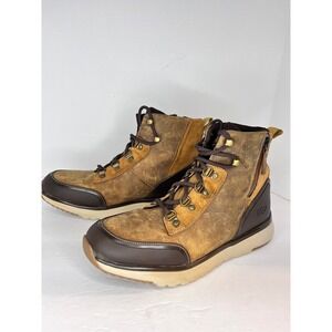 UGG Men's Caulder Waterproof Insulated Moc Toe Boots Size 10 Brown